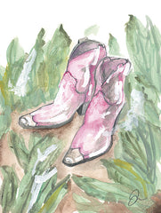 JM608 - Pink Boots - 12x16