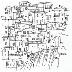 MAT144 - Cinque Terre - 12x12