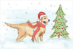 MOL2784 - Christmas Dog - 18x12