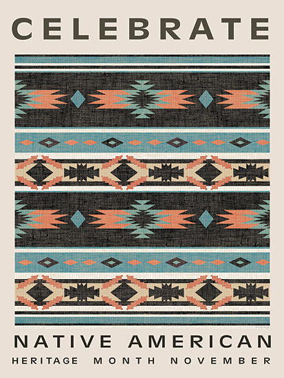 Cindy Jacobs CIN4456 - CIN4456 - Native American Indian Month - 12x16 Native American heritage, tribal pattern, cultural celebration, bold colors, November awareness, ethnic design, indigenous pride from Penny Lane