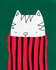 KAM1088 - Turtleneck Cat - 12x16