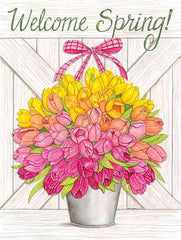 DS2241 - Welcome Spring Tulips - 12x16