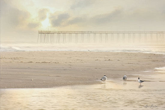 Lori Deiter LD1641 - LD1641 - Ocean City Pier     - 18x12 Seagulls, Beach, Pier, Coastal from Penny Lane