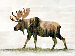 AS186 - Landscape Moose Fusion - 16x12