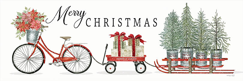 CIN3074A - Christmas Delivery Trio - 36x12