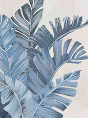 CTD173 - Shady Blue Banana Leaves - 12x16