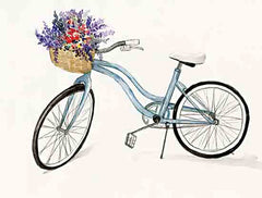 DOG284 - Flower Bicycle II - 16x12