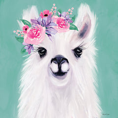 ET334 - Floral Llama - 12x12