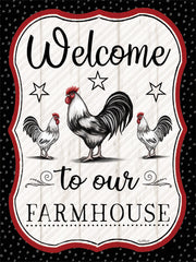 ET345 - Welcome to Our Farmhouse - 12x16