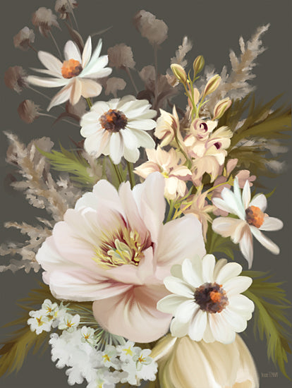 House Fenway FEN763 - FEN763 - Fall Blush     - 12x16 Flowers, Bouquet, White Flowers, Pink Flowers, Fall, Greenery from Penny Lane