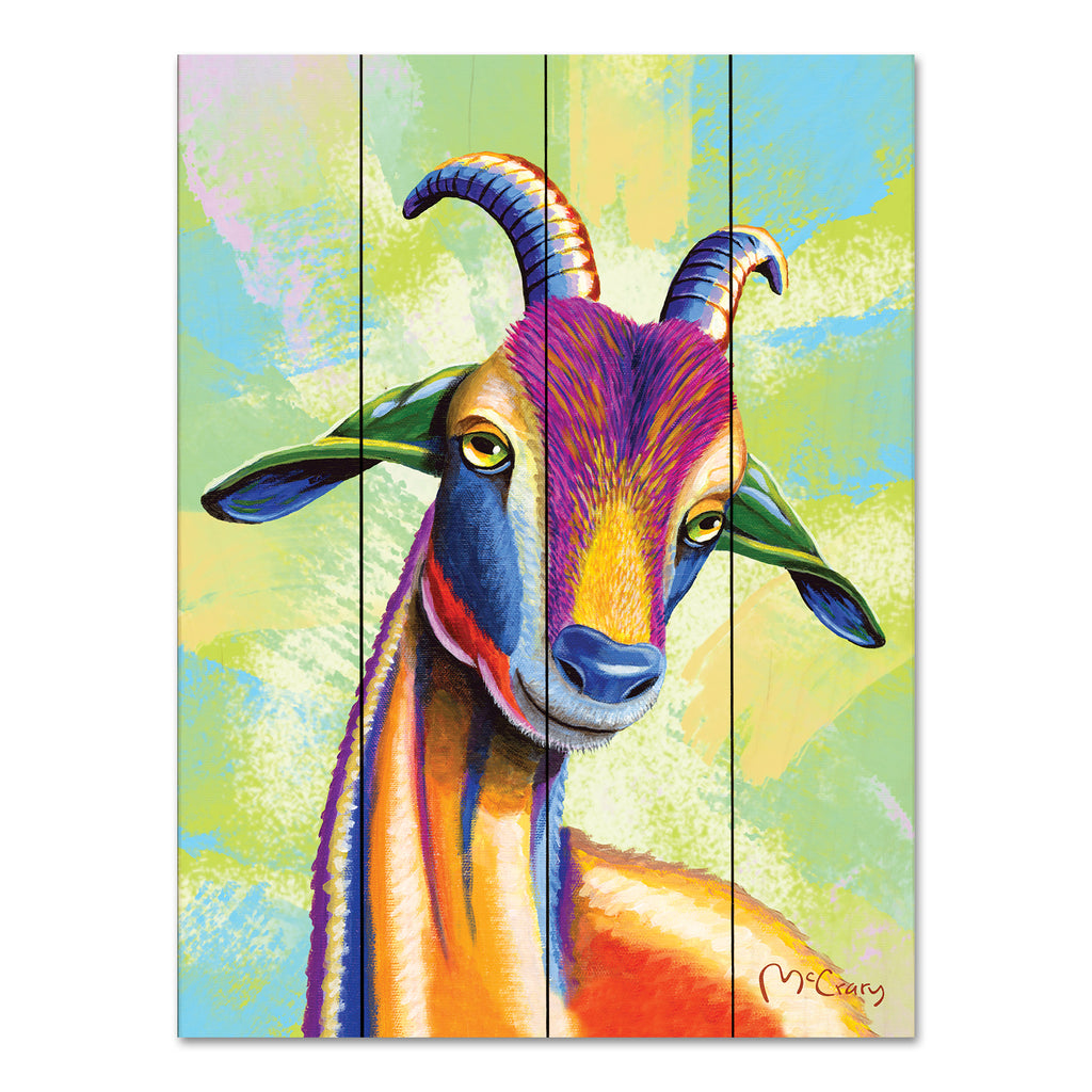 JGS543 - Colorful Goat - 12x16