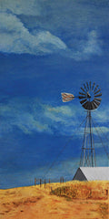 JGS596 - Windmill at the Ranch - 9x18