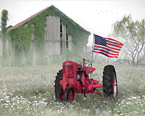Lori Deiter Licensing LD3240LIC - LD3240LIC - Red Patriotic Tractor - 0  from Penny Lane
