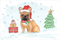 MOL2787 - Christmas Frenchie Dog - 18x12