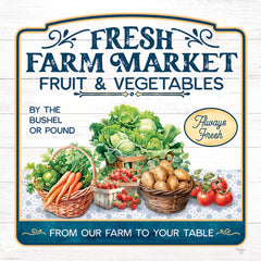 MOL2793 - Fresh Farm Market Fruit & Vegetables - 12x12