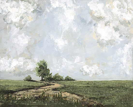 Soulspeak & Sawdust SAW164 - SAW164 - Walk Into Yesterday - 16x12 Landscape, Path, Clouds, Sky, Trees, Abstract from Penny Lane