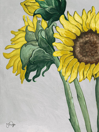 Yass Naffas Designs YND444 - YND444 - Sunflowers - 12x16 Flowers, Sunflowers, Yellow Sunflowers, Fall from Penny Lane