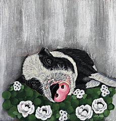 AJ224 - Swine and Roses - 12x12