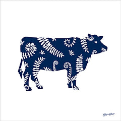 ALP2738 - Floral Cow - 12x12