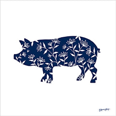 ALP2739 - Floral Pig - 12x12