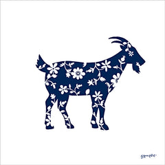 ALP2740 - Floral Goat - 12x12