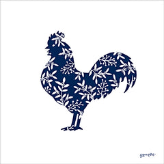 ALP2741 - Floral Rooster - 12x12