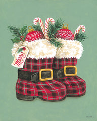 ART1418 - Candy Cane Boots I - 12x16
