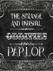 BLUE556 - Oddities Parlor - 12x16