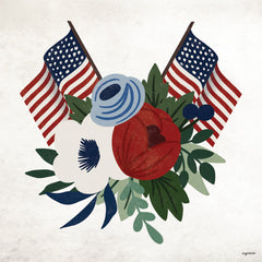 BRO363 - Americana Floral - 12x12
