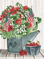 CIN4678 - Red, White & Berries II - 12x16