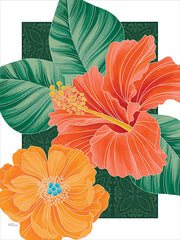 CTD358 - Echoes of Orange - 12x16