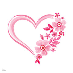 CTD433 - Floral Heart - 12x12