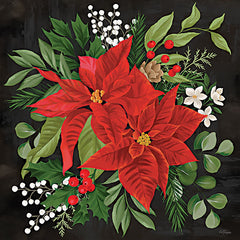 CTD468 - Poinsettia Bouquet - 12x12