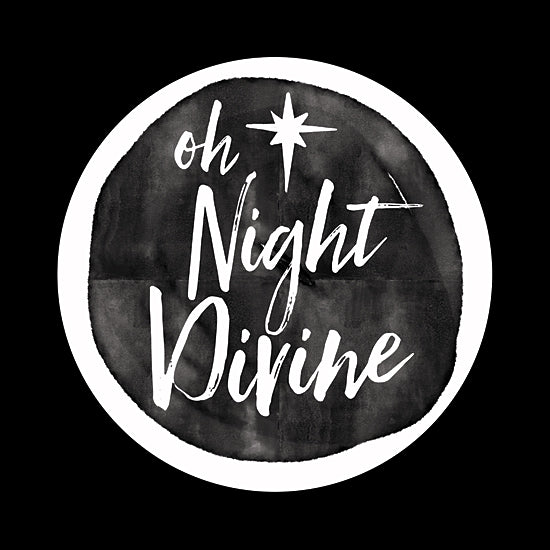 Dogwood Portfolio DOG345 - DOG345 - Oh Night Divine - 12x12 Christmas carol lyrics, O Come Let Us Adore Him, hand-painted brush strokes, green and blue palette, religious celebration from Penny Lane