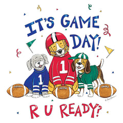DS2354 - Football Dogs - 12x12