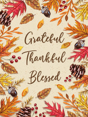 ET520 - Grateful Thankful Blessed - 12x16