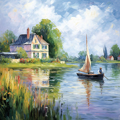 HK235 - Sunday Sailing   - 12x12