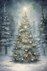 HK653 - Christmas Eve Glimmer - 12x18