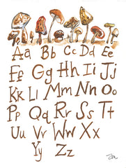 JM650 - Mushroom ABC Chart - 12x16
