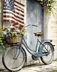 JO142 - Bicycle Blooms - 12x16