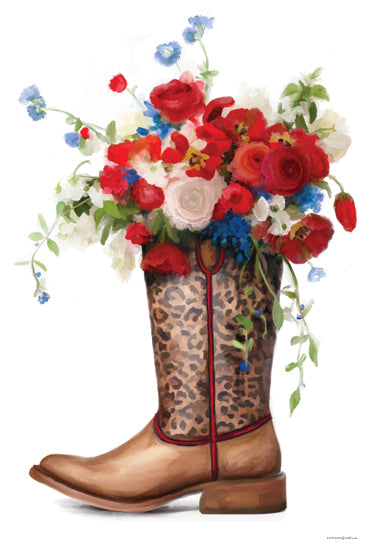 Kamdon Kreations KAM1048 - KAM1048 - Fourth of July Rodeo Queen - 12x18 village, landscape, architecture, pathway, rustic, painterly from Penny Lane