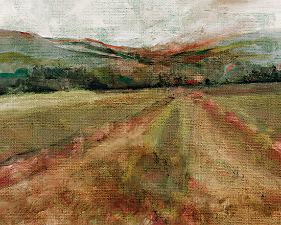Kamdon Kreations KAM1073 - KAM1073 - Echoes of a Forgotten Field - 16x12 autumn landscape, open field, impressionist countryside, painterly hills, earthy tones, rural nature scene from Penny Lane