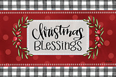 LAR744 - Christmas Blessings - 18x12