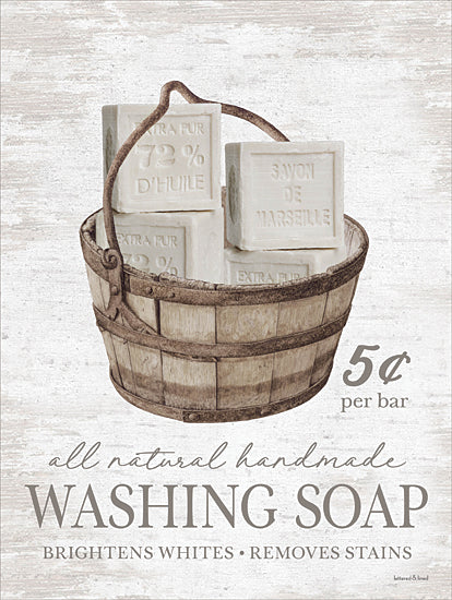lettered & lined LET1113 - LET1113 - Heirloom Laundry Washing Soap I - 12x16 Handmade Soap, Natural Cleaning, Laundry Soap, Vintage Soap, Marseille Soap, Rustic Cleaning from Penny Lane