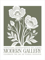LET1340 - Modern Gallery Floral Poster I - 12x16