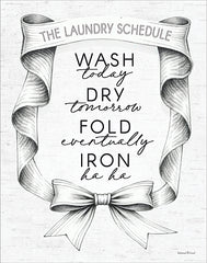 LET1446 - The Laundry Schedule - Bow Series - 12x16