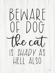 LUX754 - Beware of Dog  - 12x16