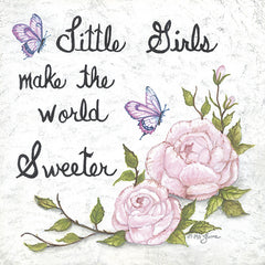 MARY662 - Little Girls Make the World Sweeter - 12x12