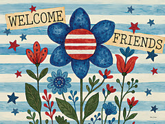 ND1048 - Patriotic Welcome Friends - 16x12