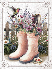 ND398 - In the Garden Boots - 12x16